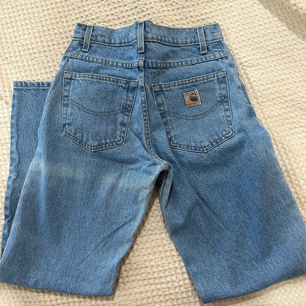 Carhartt Women's Straight Leg Jeans - Blue